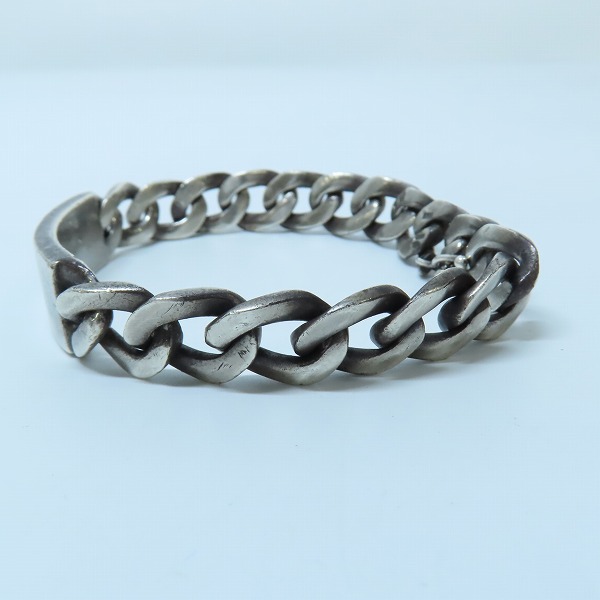 実際に弊社で買取させて頂いたMartin Margiela/マルタンマルジェラ IDブレスレット シルバー SI8UY0004の画像 2枚目