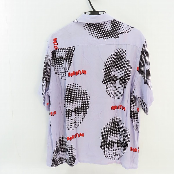 実際に弊社で買取させて頂いたWACKO MARIA/ワコマリア BOB DYLAN/ボブディラン  S/S HAWAIIAN SHIRT TYPE-4 アロハシャツ BOBDYLAN-WM-HI01/Mの画像 1枚目