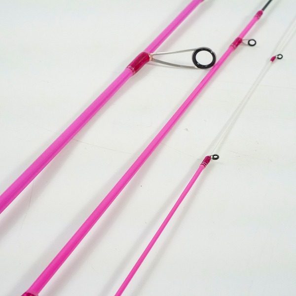 実際に弊社で買取させて頂いたAbuGarcia/アブガルシア Salty Style Colors Candy Pink STCS-664LS-CP 4ピース スピニングロッド ルアーロッド ケース付きの画像 5枚目