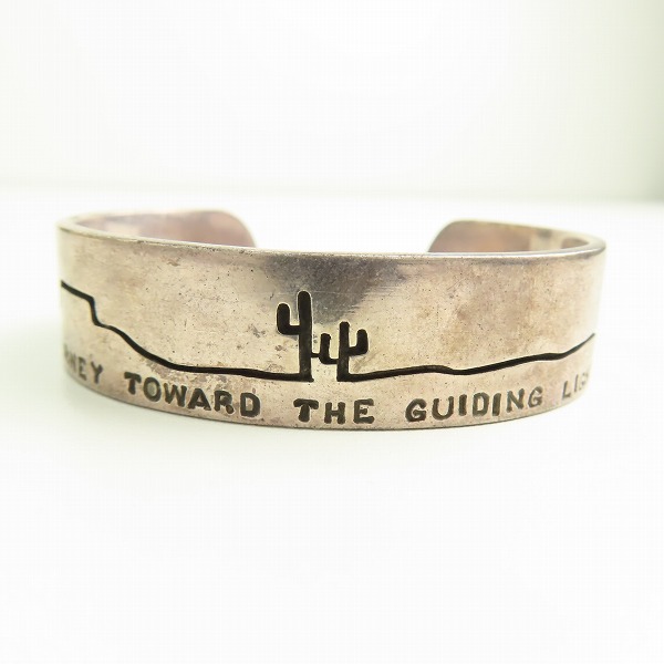 実際に弊社で買取させて頂いたHOLLYWOOD RANCH MARKET/ハリウッドランチマーケット シルバーバングルの画像 1枚目