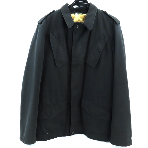 実際に弊社で買取させて頂いたHUGO BOSS/ヒューゴボス ファーライナー付き コート ブラック XL