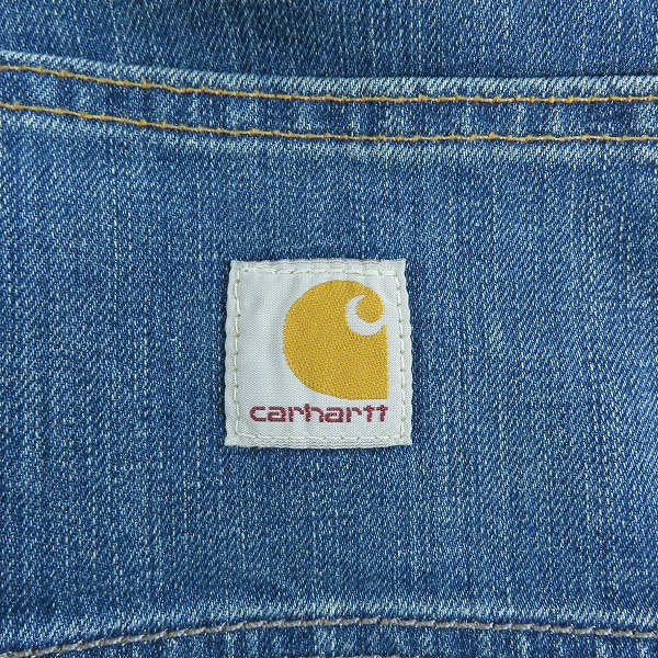 実際に弊社で買取させて頂いたCarhartt/カーハート RUGGED FLEX RELAXED FIT UTILITY JEANS デニム ワークパンツ 102808 32×32の画像 6枚目