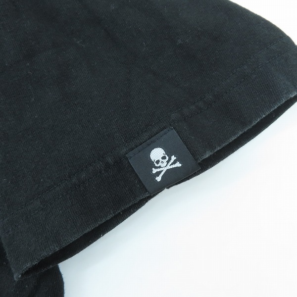 実際に弊社で買取させて頂いたmastermind JAPAN/マスターマインドジャパン FINAL COUNT DOWN/ファイナルカウントダウン love&peaceTシャツ Lの画像 2枚目