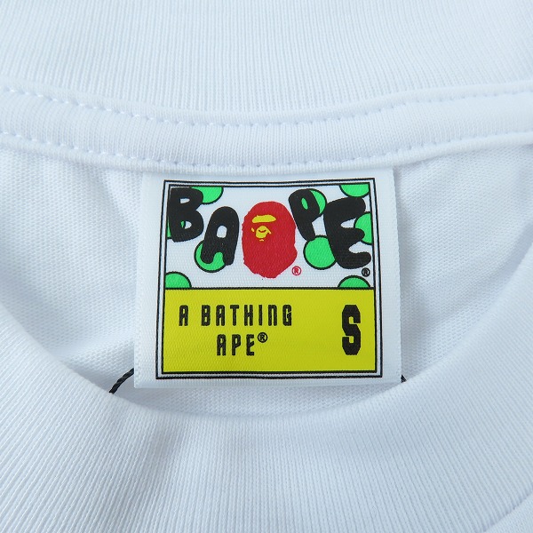 実際に弊社で買取させて頂いた【未使用】A BATHING APE/アベイジングエイプ LINE CAMO APE HEAD RELAXED FIT TEE/Sの画像 2枚目