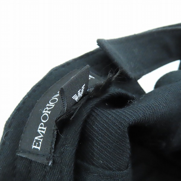 実際に弊社で買取させて頂いたEMPORIO ARMANI/エンポリオアルマーニ 帽子/キャップ 2点セットの画像 6枚目