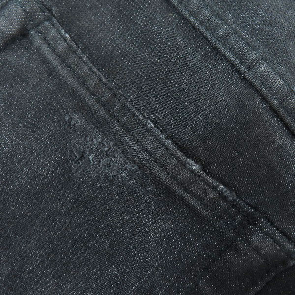 実際に弊社で買取させて頂いたISAMU KATAYAMA BACKLASH/バックラッシュ ストレッチデニム クラッシュストレート 1483-01C/Lの画像 8枚目