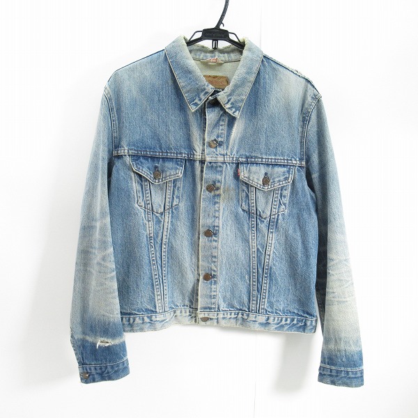 実際に弊社で買取させて頂いたLEVI’S/リーバイス ユーロ/フランス製/ヴィンテージ/ビンテージ/ボタン裏刻印273 デニムジャケット 70500 0217/46