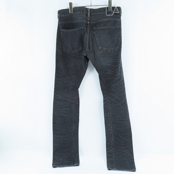 実際に弊社で買取させて頂いたLAD MUSICIAN/ラッドミュージシャン ブラック デニムパンツ ジーンズ 2206-503/44の画像 1枚目