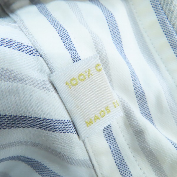 実際に弊社で買取させて頂いたBrioni/ブリオーニ コットン 長袖 ボタンシャツ/Ⅴの画像 4枚目