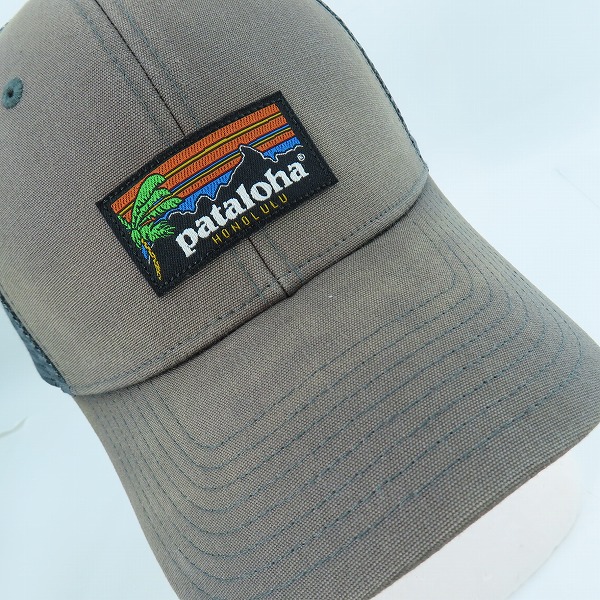 実際に弊社で買取させて頂いたpatagonia/パタゴニア HONOLULU/ホノルル フィッシュワッペン ヴィンテージ メッシュキャップの画像 8枚目