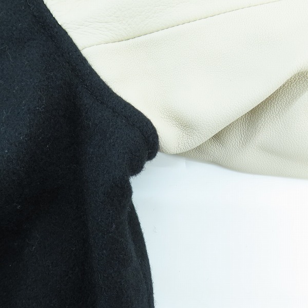 実際に弊社で買取させて頂いたEMPTY R _ _ M/エンプティールーム×HYSTERIC GLAMOUR/ヒステリックグラマー バーシティジャケット/Mの画像 5枚目