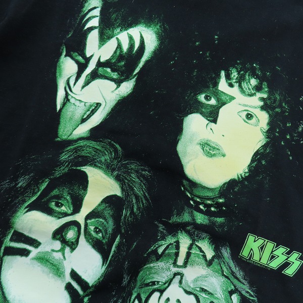 実際に弊社で買取させて頂いたCRONIES社 96年 ヴィンテージ KISS/キッズ バンド プリントTシャツ XLの画像 4枚目