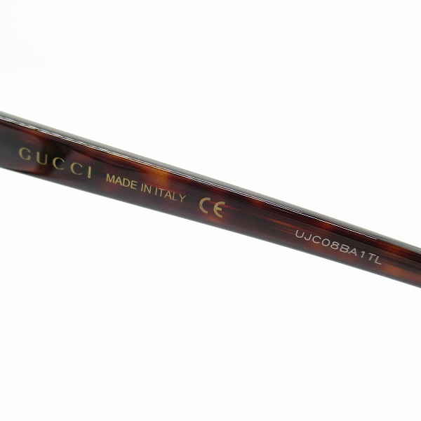 実際に弊社で買取させて頂いたGUCCI/グッチ メガネフレーム アイウェア GG0374OAの画像 3枚目