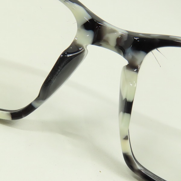 実際に弊社で買取させて頂いたA BATHING APE/アベイシングエイプ メガネフレーム/アイウェア BA13014の画像 3枚目