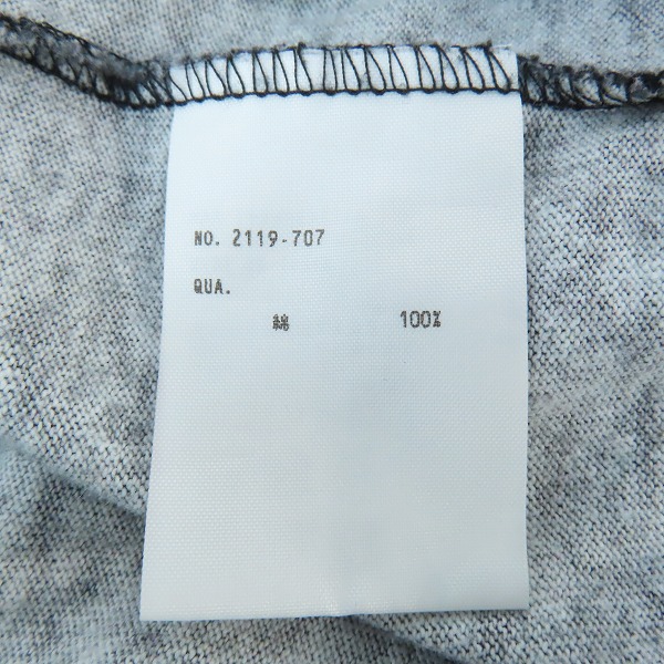 実際に弊社で買取させて頂いたLAD MUSICIAN/ラッドミュージシャン プリントTシャツ 2119-707の画像 3枚目