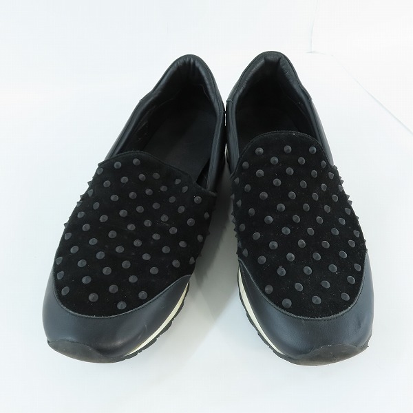 実際に弊社で買取させて頂いたHYDROGEN/ハイドロゲン スリッポン シューズ 靴 ブラック スタッズ /43