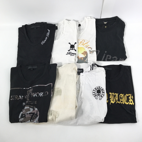 実際に弊社で買取させて頂いた【おまとめ】Roen uomo/Roen black/Roen jeans ロエン Tシャツ/ポロシャツ メンズ/レディース