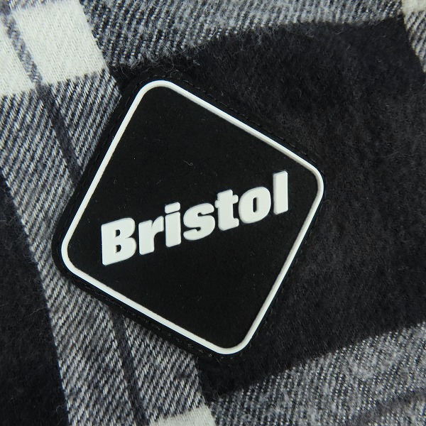 実際に弊社で買取させて頂いたF.C.Real Bristol/レアルブリストル 長袖チェックシャツ ボタンダウン FCRB-170052/Mの画像 3枚目