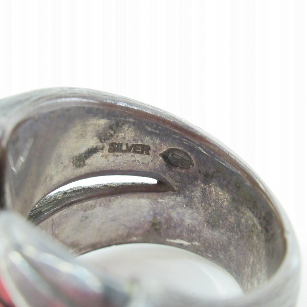 実際に弊社で買取させて頂いたBloody Mary/ブラッディマリー ツイン クロー リング/18.5号の画像 6枚目