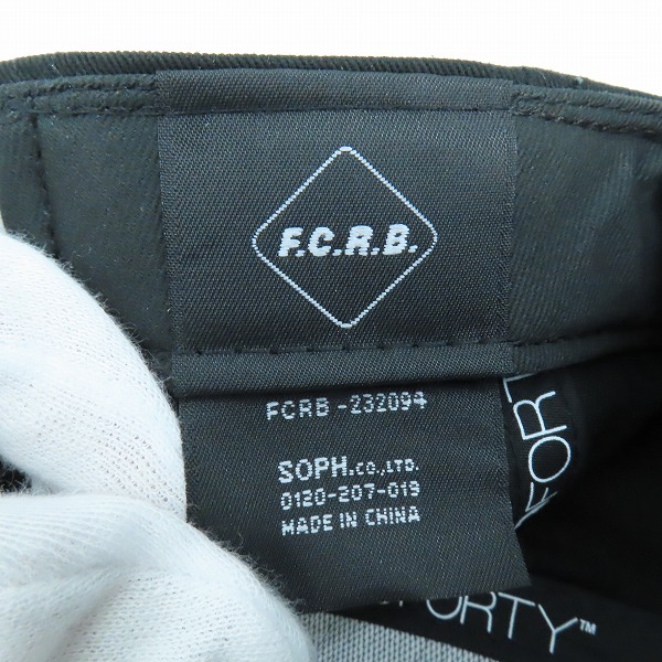 実際に弊社で買取させて頂いた【未使用】F.C.R.B.×New Era/エフシーアールビー×ニューエラ ロゴ刺繡 帽子/キャップ FCRB-232094-Bの画像 5枚目