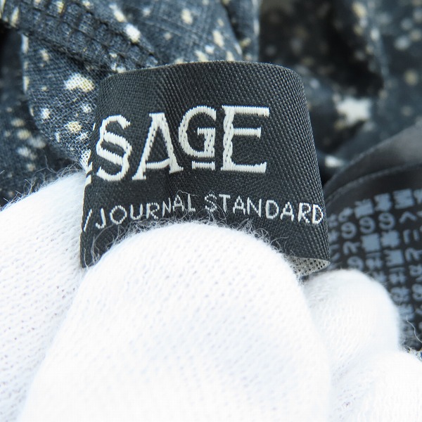 実際に弊社で買取させて頂いたJOURNAL STANDARD L'ESSAGE/ジャーナルスタンダード レサージュ ブラウス 23-050-370-0411-2-0/Fの画像 2枚目