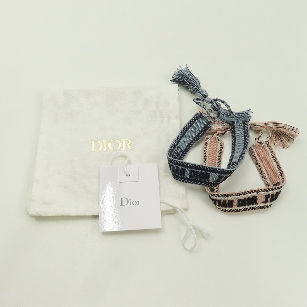 実際に弊社で買取させて頂いたDIOR/ディオール ジャディオール ダブルブレスレット B0961ADRCO D358の画像 7枚目