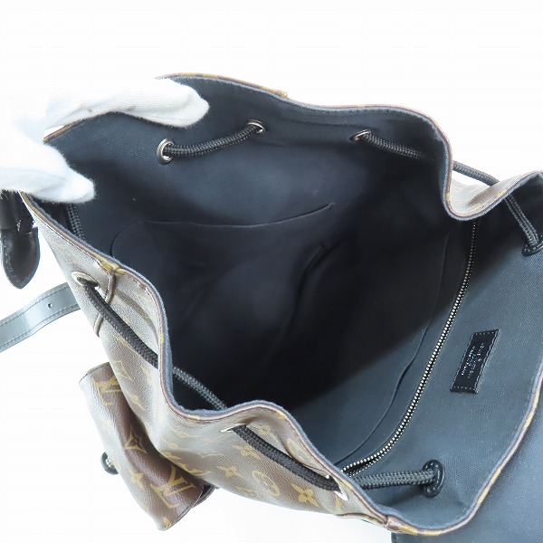 実際に弊社で買取させて頂いたLOUIS VUITTON/ルイヴィトン モノグラム マカサー クリストファー リュックサック/バックパック M43735の画像 3枚目