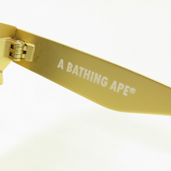 実際に弊社で買取させて頂いたA BATHING APE/アベイシングエイプ サングラス/アイウェア BS13003の画像 5枚目