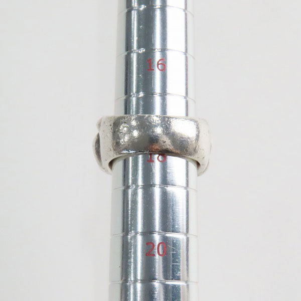 実際に弊社で買取させて頂いたLONE ONES/ロンワンズ Cosmic Union Ring/コスミックユニオンリング w/2ルビー 18号の画像 7枚目