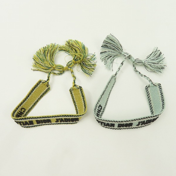 実際に弊社で買取させて頂いたDIOR/ディオール ジャディオール ダブルブレスレット B0961ADRCO D867の画像 1枚目