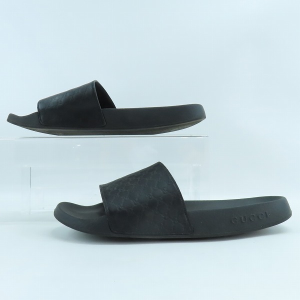 実際に弊社で買取させて頂いたGUCCI/グッチ GG柄 スライドサンダル/9の画像 3枚目
