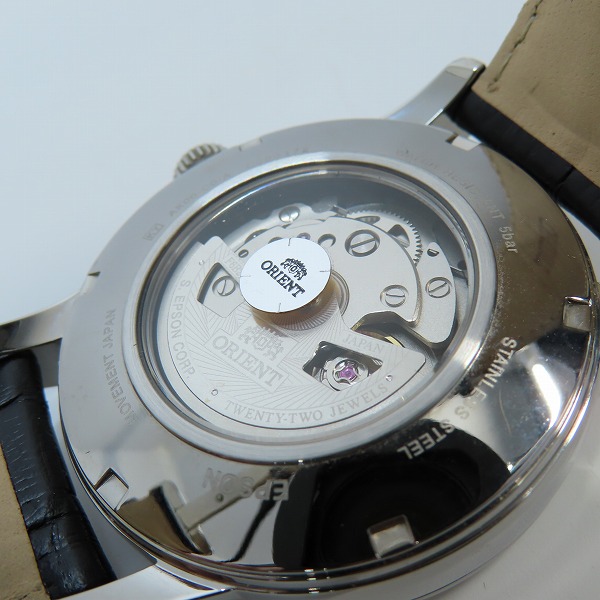 実際に弊社で買取させて頂いたORIENT/オリエント SUN＆MOON/サンアンドムーン/自動巻き/AK00-CO-Aの画像 4枚目