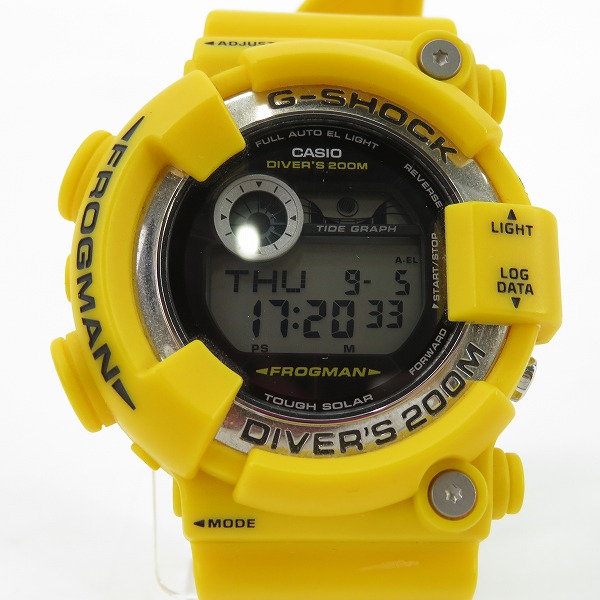 実際に弊社で買取させて頂いたG-SHOCK/Gショック FROGMAN フロッグマン タフソーラー GF-8250-9JF