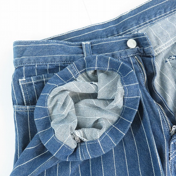 実際に弊社で買取させて頂いたCarhartt WIP/カーハート ORLEAN PANT ストライプデニムパンツ I032964 32 の画像 2枚目