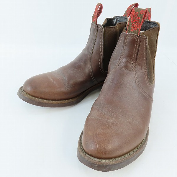 実際に弊社で買取させて頂いたRED WING/レッドウイング CHELSEA RANCHER/チェルシー ランチャー サイドゴアブーツ 8192/9.5