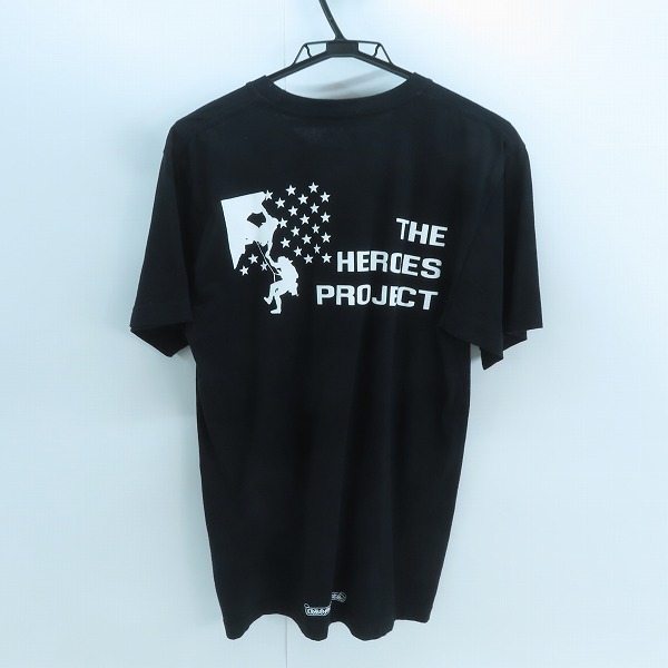 実際に弊社で買取させて頂いた【JPタグ】CHROME HEARTS/クロムハーツ  THE HEROES PROJECT/ザヒーローズプロジェクト Tシャツ 2212-304-0715/Mの画像 1枚目