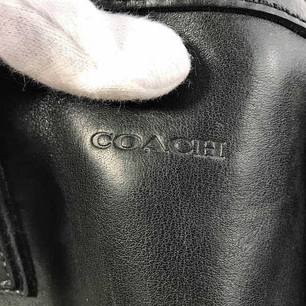 実際に弊社で買取させて頂いたCOACH/コーチ BLEECKER DEBOSSED STRIPE DUFFLE BAG/ブリーカー デボスド ストライプ ボストンバッグ 93202 の画像 3枚目