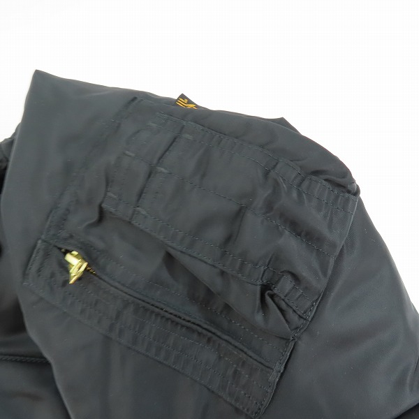 実際に弊社で買取させて頂いたALPHA INDUSTRIES/アルファインダストリーズ CWU-45/P ナイロンジャケット 2030-401/Mの画像 9枚目