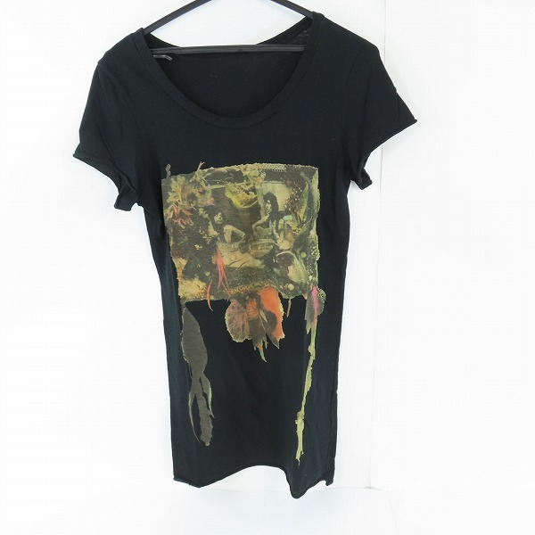 実際に弊社で買取させて頂いたIF SIX WAS NINE/イフシックスワズナイン ROCK OFF M&K HSC Tシャツ カットソー ブラック 0