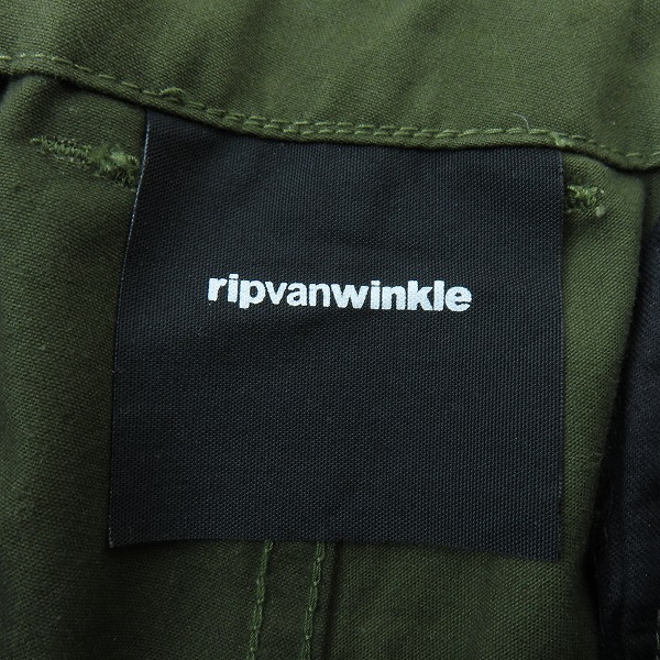 実際に弊社で買取させて頂いたBACKLASH×ripvanwinkle/バックラッシュ×リップヴァンウィンクル REMAKE JODHPUR PARACHUTE パラシュートパンツ BLR-003/Lの画像 4枚目