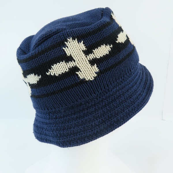 実際に弊社で買取させて頂いたCHALLENGER/チャレンジャー CRUSHER HAT クラッシャー ハット ネイビー/Mの画像 2枚目