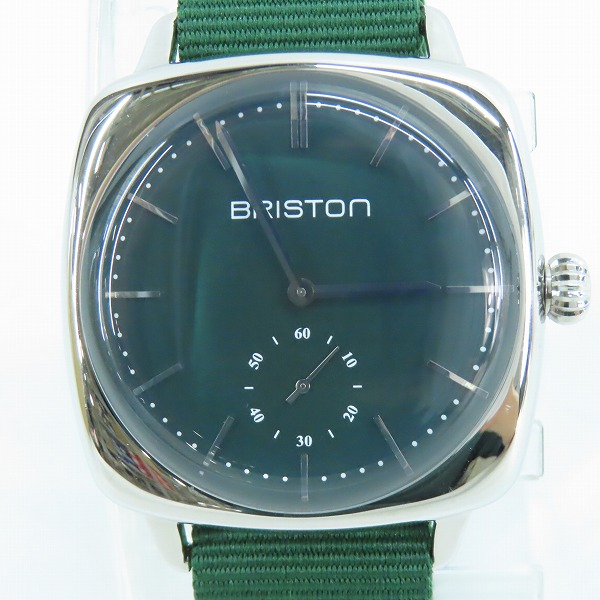 実際に弊社で買取させて頂いたBRISTON/ブリストン Clubmaster Vintage/クラブマスターヴィンテージ  グリーン クオーツ 17440.PS.V.16.LFBG【動作未確認】