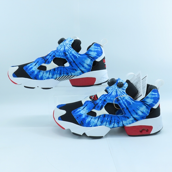 実際に弊社で買取させて頂いた【未使用】 Reebok/リーボック INSTAPUMP FURY 94 atmos × XLARGE BLUE スニーカー 100208829/28の画像 3枚目