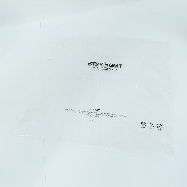 実際に弊社で買取させて頂いた(2)【未使用】FRAGMENT DESIGN フラグメントデザイン ×BT21 BT21FRGMT CAP COOKY ブラック×イエローの画像 9枚目