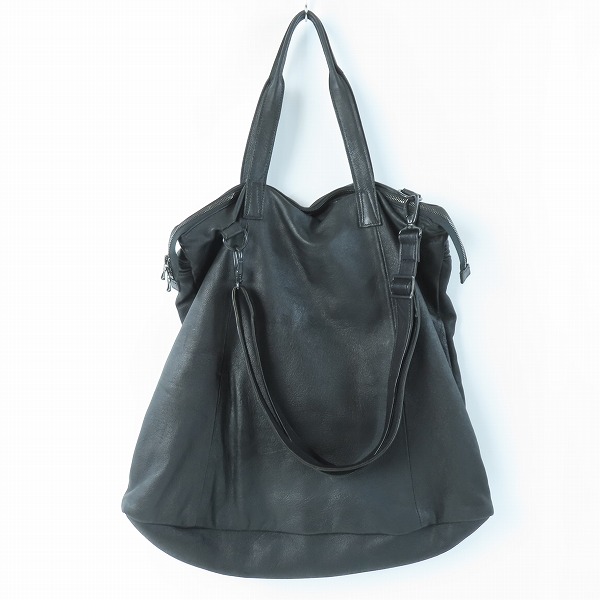 実際に弊社で買取させて頂いたJULIUS/ユリウス レザー ショルダーバッグの画像 1枚目