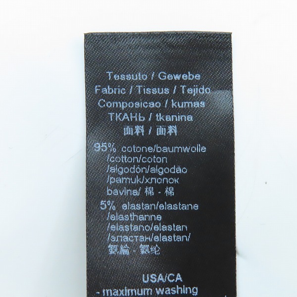 実際に弊社で買取させて頂いたEMPORIO ARMANI/エンポリオアルマーニ ロゴプリント 半袖 Tシャツ/Mの画像 4枚目