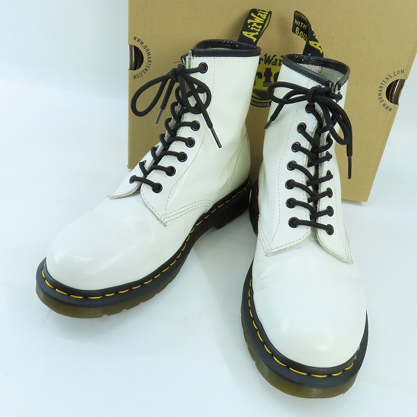実際に弊社で買取させて頂いたDr.Martens/ドクターマーチン 1460 8EYE BOOT/8ホール ブーツ ホワイト 11822100/UK8