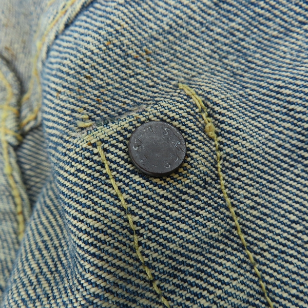 実際に弊社で買取させて頂いたLEVI'S/リーバイス 片面タブ/BIG E/隠しリベット/紙パッチ ヴィンテージ デニムパンツの画像 6枚目