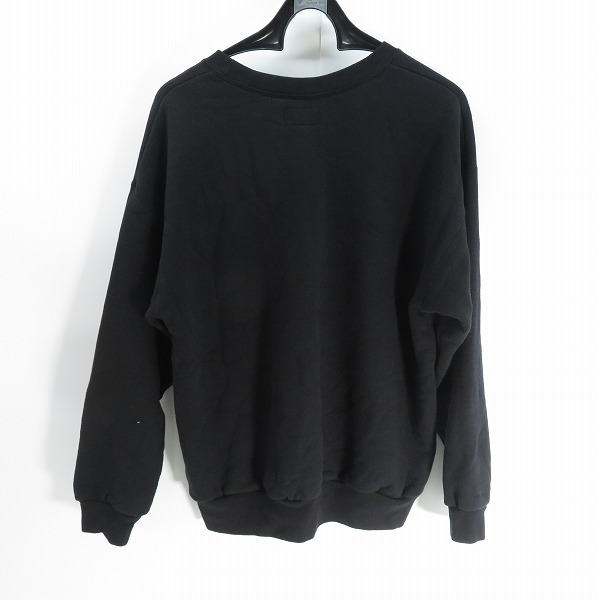 実際に弊社で買取させて頂いたDESCENDANT/ディセンダント クルーネックスウェット ブラック/3の画像 1枚目