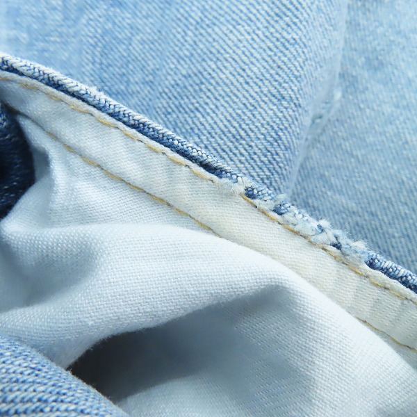 実際に弊社で買取させて頂いた【JPタグ】CELINE/セリーヌ ウェスリージーンズ デニムパンツ インディゴ N850 034S 08ZM/27の画像 9枚目